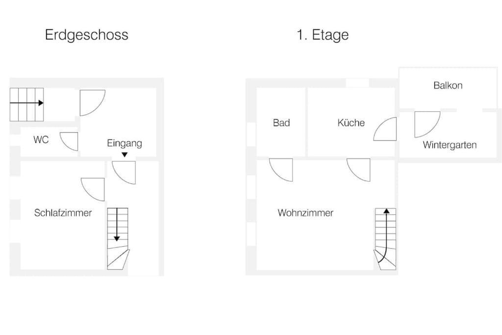 Maisonettewohnung In Elbnaehe Dresden Exterior foto